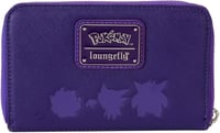 Image 3 of Loungefly Pokémon Gengar Evolution Zip Wallet