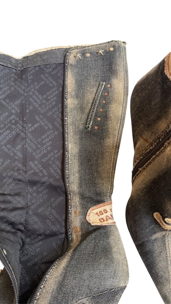 Image of EL DANTE’S PATCHWORK BOOTS