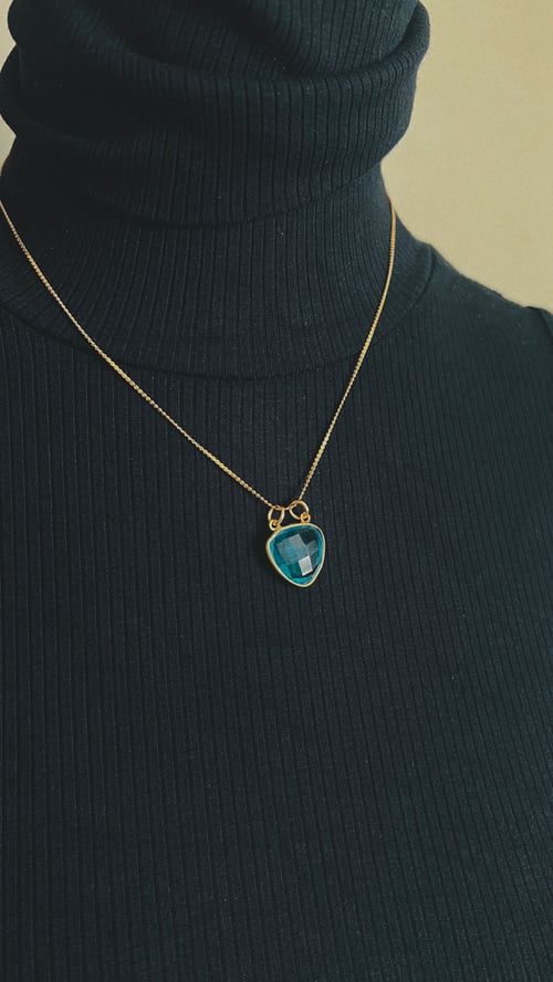 Image of WATER • Blue Topaz Necklace