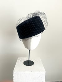 Image 5 of BH Toka Hat / Trimmed with Veil