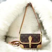 LV BROWN SHOULDER BAG
