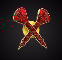 Image 2 of Too Screwston Gold & Red (Preorder)