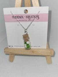 Bone Terrarium Necklace 