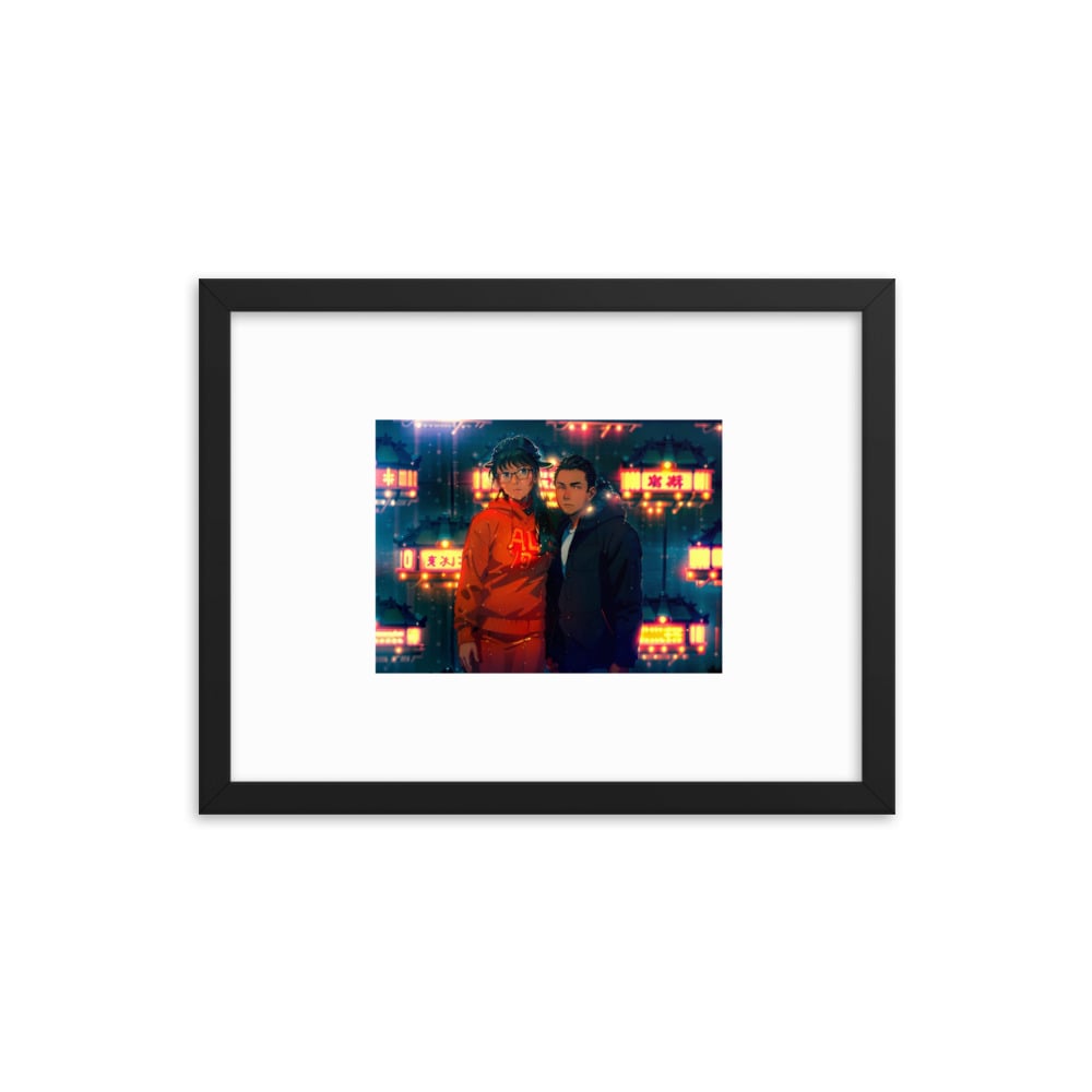 ZEN EXP - “Fan Luv” Framed photo paper poster