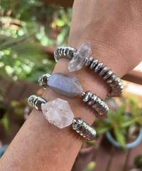 Image 1 of *restocked* SILVER HEMATITE fattys