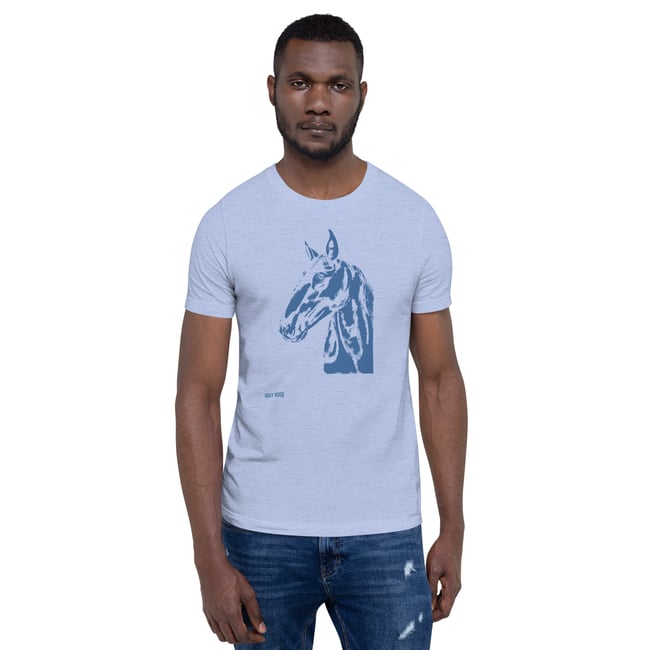 Koda Blue Horse Short-Sleeve Unisex T-Shirt