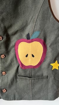 Image 3 of L- Wool Apple sweater vest 