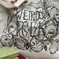 Image 5 of Weird as Folk Tote Bag