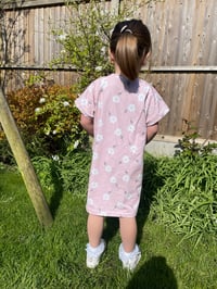 Image 2 of Pink Daisy Tee Dress 