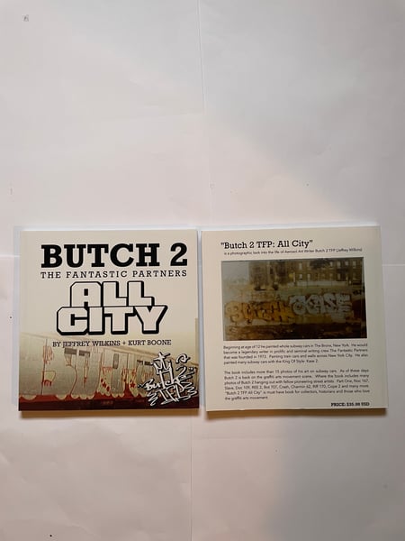 Image of Butch 2 Book And NYC Graffiti History Catalog