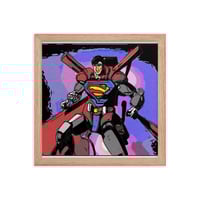 Image 21 of ZEN EXP - Robo-Superman Framed photo paper poster
