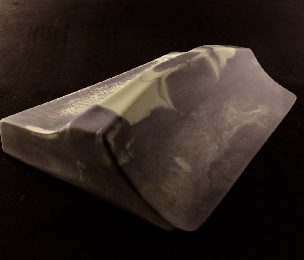 Image of Wired Ramps Quarter Ledge Edge (Dark Grey and Green