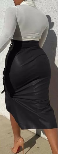 Image 2 of MIDI LENGTH SKIRT