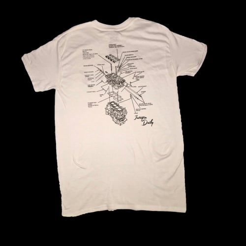 Image of White B-Series T-Shirt: Special Edition
