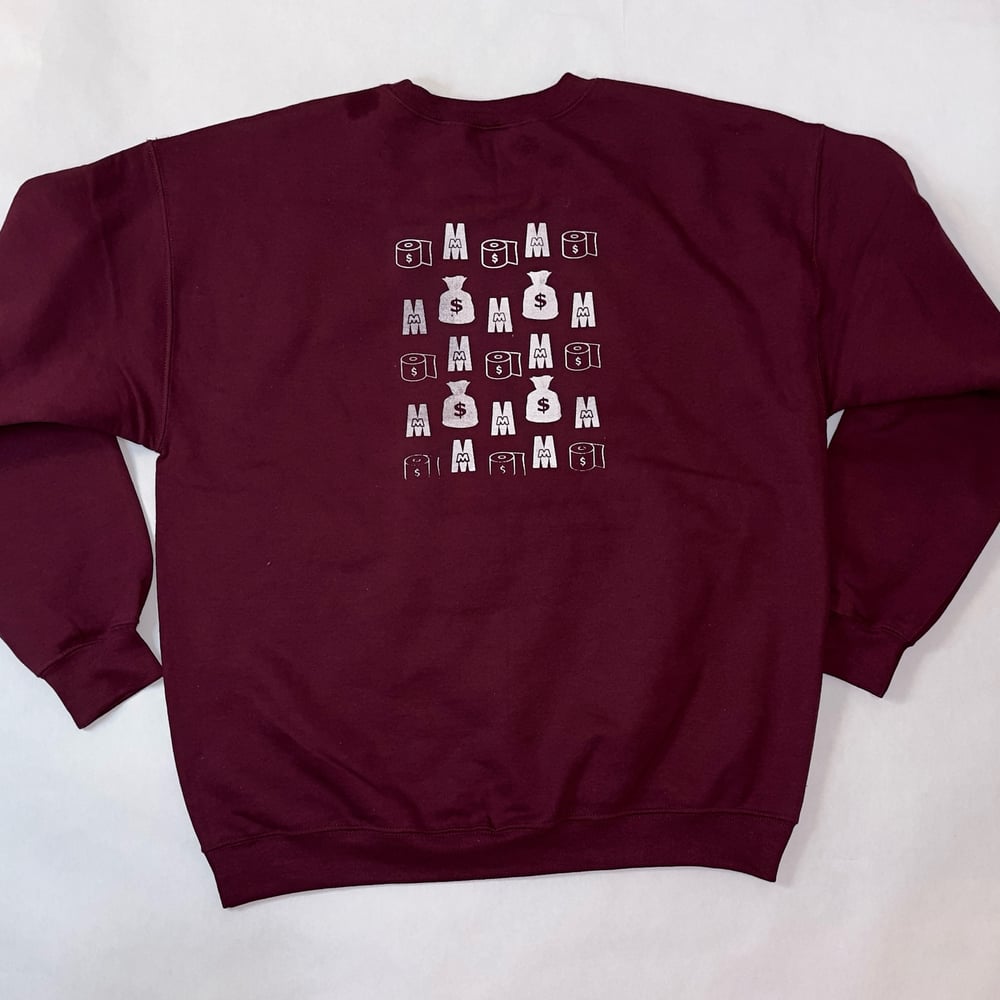 Image of Make Moves "Maroon City" Crewneck