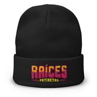 Image 2 of Raices Patinetas Embroidered Beanie