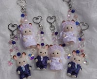 Image 1 of Wedding Couples Keychain Set