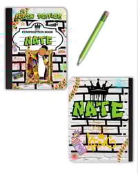 Image 4 of Custom Composition Notebook 