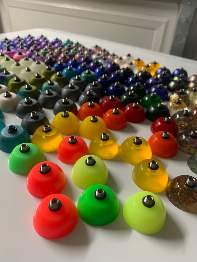 Image of Custom color knobs 