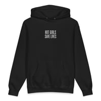 Image 10 of THE HOT GIRLS SAVE LIVES HOODIE - THE CAMO EDIT IN WHITE