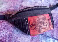 Image 4 of HIP BAG "hear nothing, see nothing, say nothing"