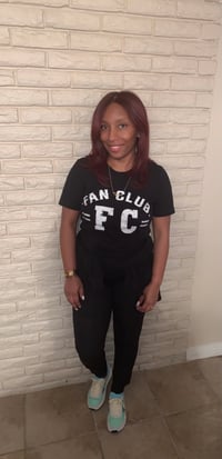 Image 1 of Fanclub Black and White  T shirt 