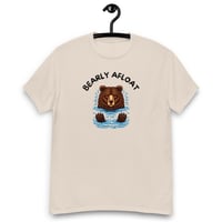 Image 8 of Unisex classic tee, Bearly Afloat T-Shirt | Funny Bear Pun Outdoor Graphic Tee