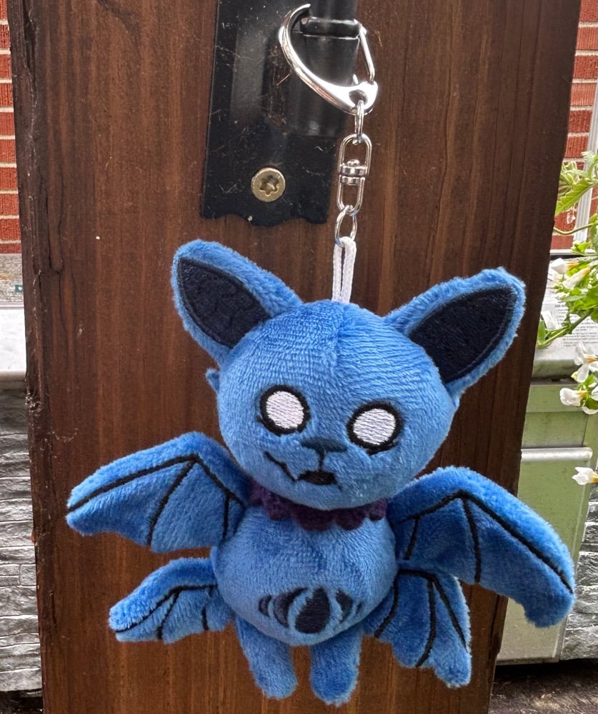 Decibat Plush Keychain | Corvid's Corner Shop