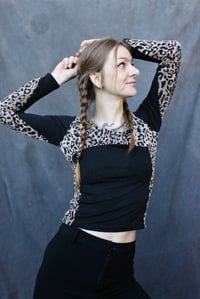 Image 2 of RAYA longsleeve,  leopard