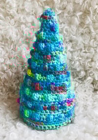 Image 2 of Crocheted Bobble Christmas Tree Pattern 