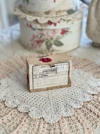 Image 5 of vintage french box full of buttons