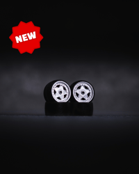 SPEEDLINE SPLIT STAR – Custom 1/64 Wheels + Ultra-Thin Tires