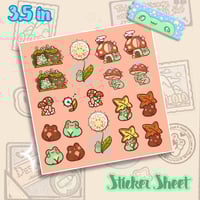 Fall Set Froggo Sticker Sheet