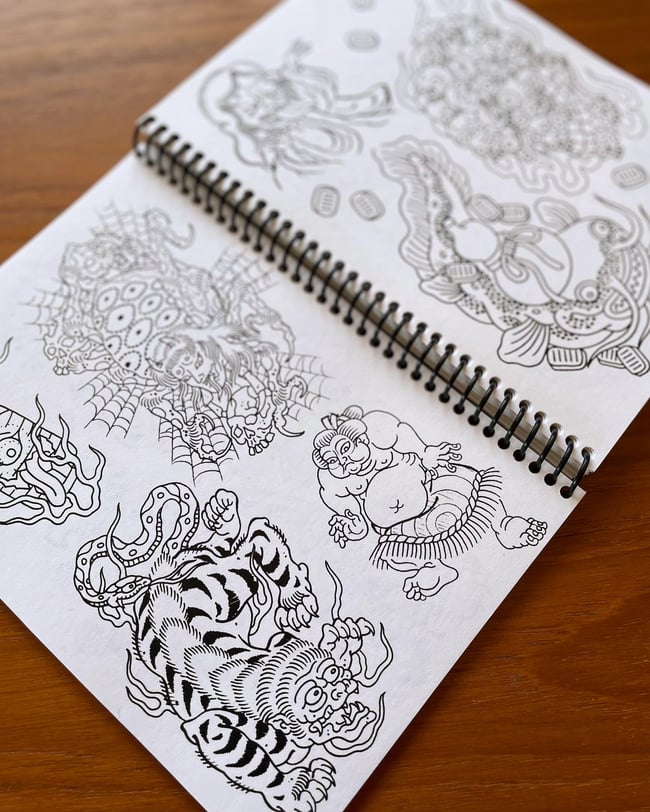 Line Drawing Book | Jarrad Serafino