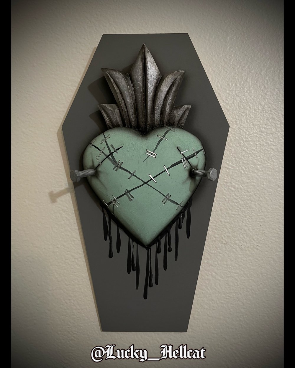 Frankenstein’s Monster Sacred Heart Wall Art