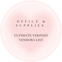 Image 1 of Office and Supplies Vendors List!