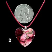 Image 4 of “Cherry Jubilee” Heart Necklaces (#21)