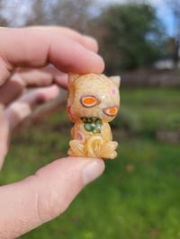 Image 3 of @dojoglass collab Ramen Noodle Kitty Pendant with Shrimp