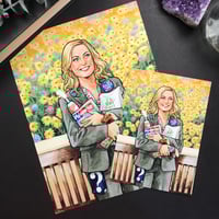 Image 4 of Lesile Watercolor Print