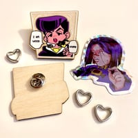 Image 2 of Surface Josuke Wooden Pin