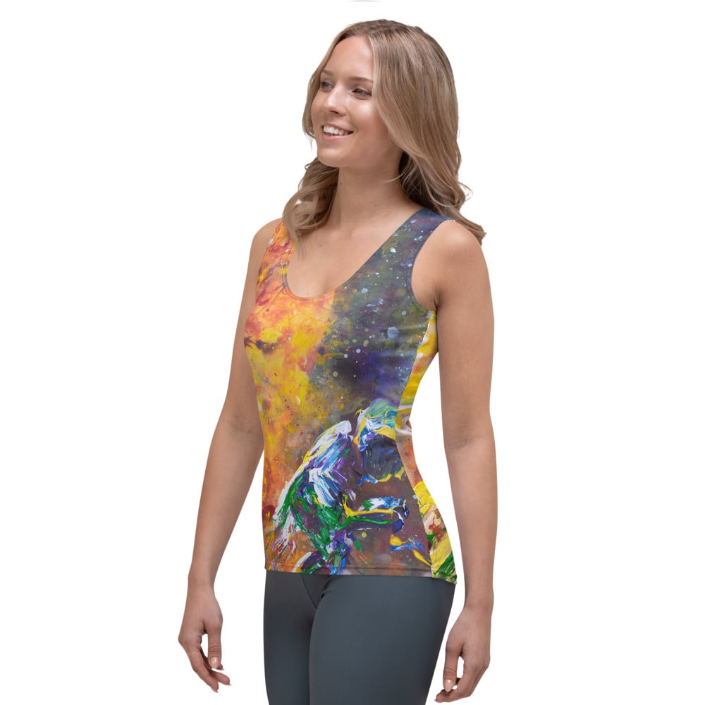 Image of We'll See How Long The Universe Enjoys this Patch Job Tank - Women's