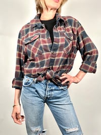 Image 2 of BUTTON DOWN VINTAGE FLANNEL LYNRD SKYNRD