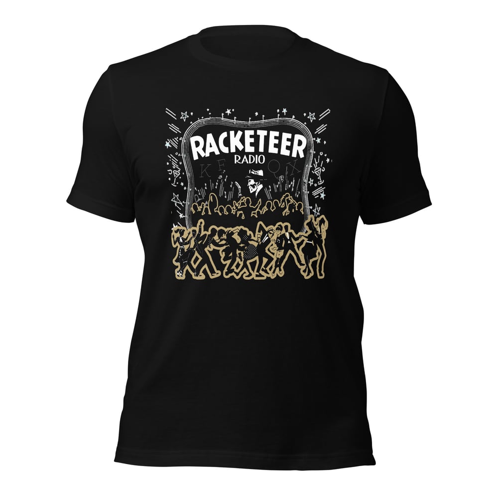 Racketeer Radio KFQX Dance Hall Unisex T-Shirt