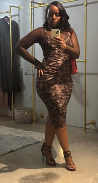 Image 2 of Leopard dress