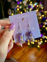 Image 2 of Spell jar earrings