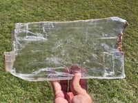 Image 5 of Transparent Selenite Slab #1969