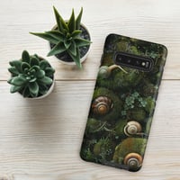 Image 7 of Flora and Fauna Goblincore Grunge Snails and Moss Tough Case for Samsung®