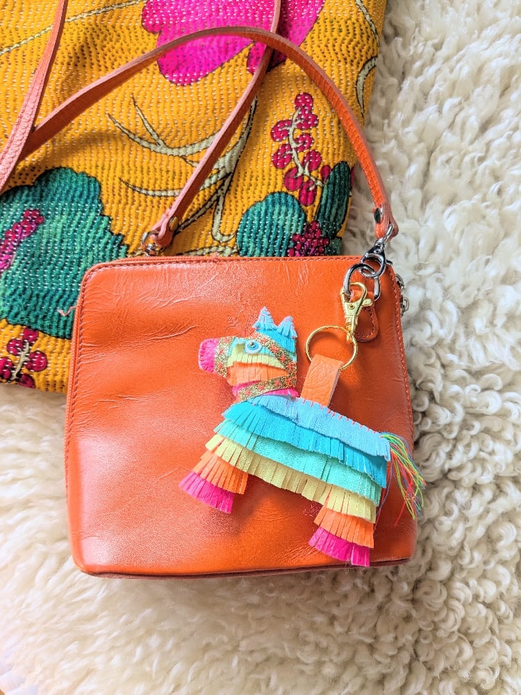 Image of Llama Pinata Bag Charm