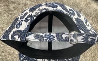 Image 2 of Blue Paisley Baseball Hat Crystal American Flag