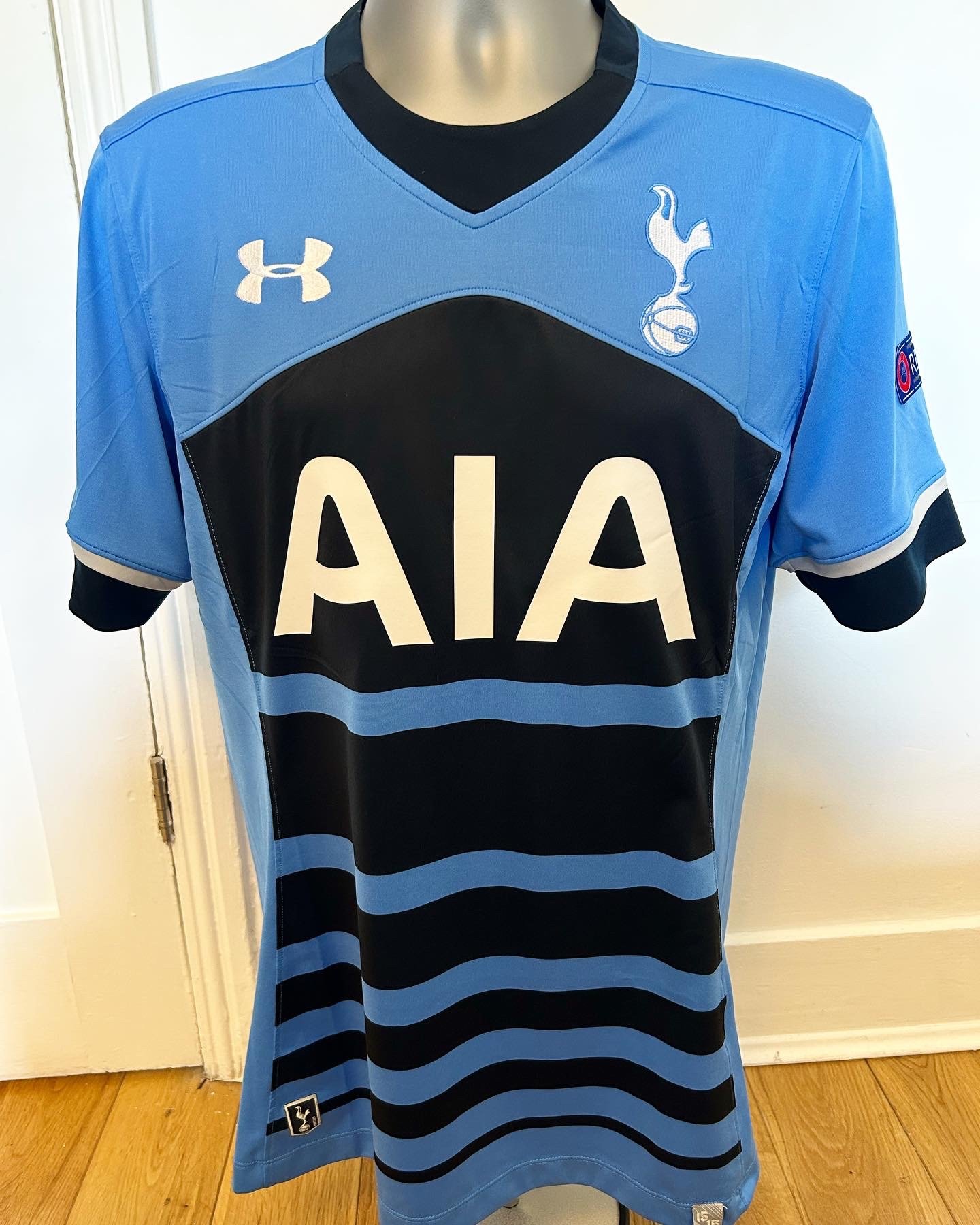 Image of Tottenham Hotspur “ALLI 20” 2015/16 Away Shirt + UEL patches (M)